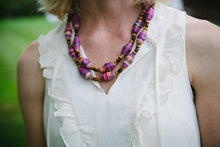 Load image into Gallery viewer, Necklace Paper Bead