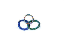Load image into Gallery viewer, Glass Bead Bracelet | Crochet